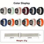 Magnetic Silicone Watch Band, For Apple Watch 46mm / 49mm / 45mm / 44mm, For Apple Watch 42mm / 41mm / 40mm / 38mm