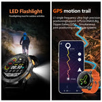 LEMFO K67 1,43 Zoll AMOLED-Display GPS-Sport-Smartwatch, unterstützt Bluetooth-Anrufe / Gesundheitsüberwachung