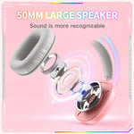 ONIKUMA X33 Kopfmontiertes RGB-Licht E-Sports Gaming Headset, Kabellänge: 2m, X33