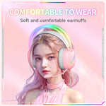 ONIKUMA X33 Kopfmontiertes RGB-Licht E-Sports Gaming Headset, Kabellänge: 2m, X33