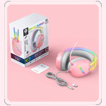 ONIKUMA X33 Kopfmontiertes RGB-Licht E-Sports Gaming Headset, Kabellänge: 2m, X33