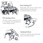 S925 Sterling Silber Hexenhutperlen DIY Armband Halskette Zubehör, SCC1261