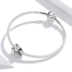 S925 Sterling Silber Hexenhutperlen DIY Armband Halskette Zubehör, SCC1261