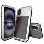 RedPepper Dreifach-Schutz Handyhülle aus Metall, Für iPhone 17 Pro Max, Für iPhone 17 Pro, Für iPhone 17, Für iPhone Air, Für iPhone 16 Pro Max, Für iPhone 16 Pro, Für iPhone 16 Plus, Für iPhone 16