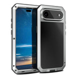 RedPepper Dreifach-Schutz Handyhülle aus Metall, Für iPhone 17 Pro Max, Für iPhone 17 Pro, Für iPhone 17, Für iPhone Air, Für iPhone 16 Pro Max, Für iPhone 16 Pro, Für iPhone 16 Plus, Für iPhone 16