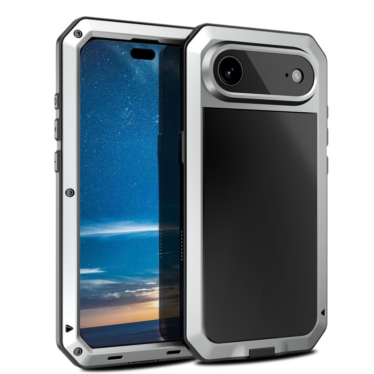 RedPepper Dreifach-Schutz Handyhülle aus Metall, Für iPhone 17 Pro Max, Für iPhone 17 Pro, Für iPhone 17, Für iPhone Air, Für iPhone 16 Pro Max, Für iPhone 16 Pro, Für iPhone 16 Plus, Für iPhone 16