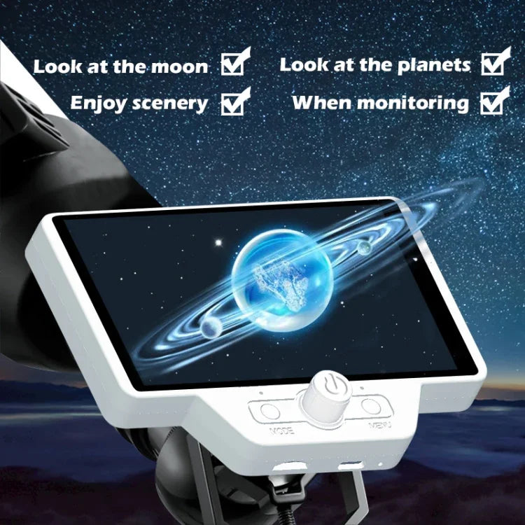 S1 5 Zoll 2K IPS-Bildschirm Astronomisches Teleskop Digitales elektronisches Okular, S1