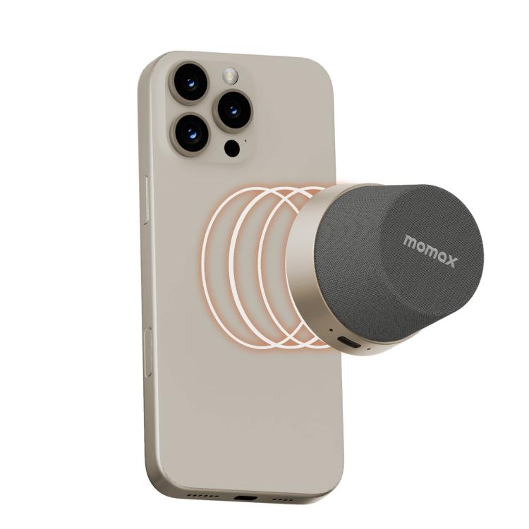 Momax 1-Vibe Go Magnetischer Kabelloser Lautsprecher