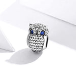 Eulenperlen aus 925er Sterlingsilber, DIY-Armband- und Halskettenzubehör, SCC1607