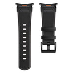 Lederarmband im Mecha-Stil, für Samsung Galaxy Watch Ultra 47 mm / Ultra 2025