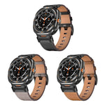 Lederarmband im Mecha-Stil, für Samsung Galaxy Watch Ultra 47 mm / Ultra 2025