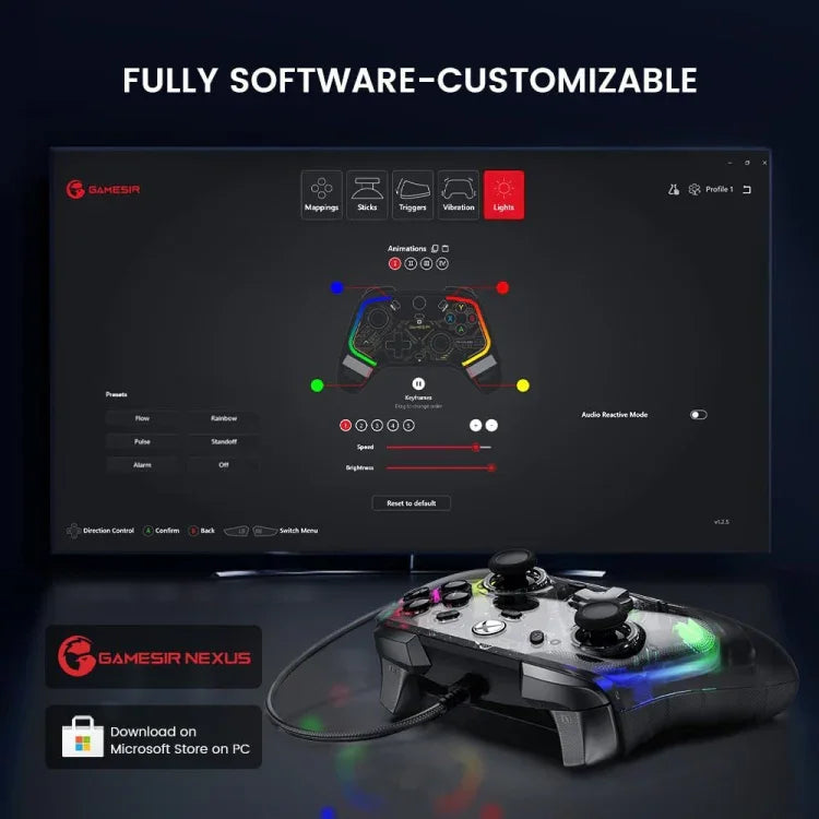 GameSir Kaleid Kabelgebundener Gamecontroller für Xbox