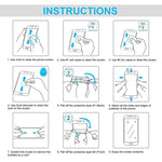 2 Stück 3H Professionelle papierähnliche Displayschutzfolie, Bleistiftskizzenfolie, Für Microsoft Surface Pro 11 / 10 / 9 / 8 / X