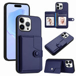 Knopfkarten-Tasche RFID-Diebstahlschutz-Handyhülle, Für iPhone 17 Pro Max, Für iPhone 17 Pro, Für iPhone 17, Für iPhone Air, Für iPhone 16 Pro Max, Für iPhone 16 Pro, Für iPhone 16 Plus, Für iPhone 16