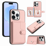 Knopfkarten-Tasche RFID-Diebstahlschutz-Handyhülle, Für iPhone 17 Pro Max, Für iPhone 17 Pro, Für iPhone 17, Für iPhone Air, Für iPhone 16 Pro Max, Für iPhone 16 Pro, Für iPhone 16 Plus, Für iPhone 16