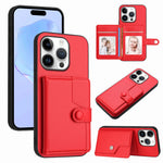 Knopfkarten-Tasche RFID-Diebstahlschutz-Handyhülle, Für iPhone 17 Pro Max, Für iPhone 17 Pro, Für iPhone 17, Für iPhone Air, Für iPhone 16 Pro Max, Für iPhone 16 Pro, Für iPhone 16 Plus, Für iPhone 16