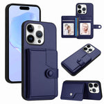 Knopfkarten-Tasche RFID-Diebstahlschutz-Handyhülle, Für iPhone 17 Pro Max, Für iPhone 17 Pro, Für iPhone 17, Für iPhone Air, Für iPhone 16 Pro Max, Für iPhone 16 Pro, Für iPhone 16 Plus, Für iPhone 16