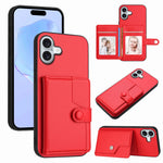 Knopfkarten-Tasche RFID-Diebstahlschutz-Handyhülle, Für iPhone 17 Pro Max, Für iPhone 17 Pro, Für iPhone 17, Für iPhone Air, Für iPhone 16 Pro Max, Für iPhone 16 Pro, Für iPhone 16 Plus, Für iPhone 16