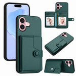 Knopfkarten-Tasche RFID-Diebstahlschutz-Handyhülle, Für iPhone 17 Pro Max, Für iPhone 17 Pro, Für iPhone 17, Für iPhone Air, Für iPhone 16 Pro Max, Für iPhone 16 Pro, Für iPhone 16 Plus, Für iPhone 16