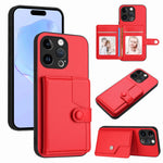 Knopf Kartenfach RFID Anti-Diebstahl Handyhülle, für iPhone SE 2022 / 2020, für iPhone 13 Pro Max, für iPhone 13 Pro, für iPhone 13, für iPhone 13 mini, für iPhone 12, für iPhone 12 Pro Max, für iPhone 12 Pro