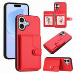 Knopfkarten-Tasche RFID-Diebstahlschutz-Handyhülle, Für iPhone 17 Pro Max, Für iPhone 17 Pro, Für iPhone 17, Für iPhone Air, Für iPhone 16 Pro Max, Für iPhone 16 Pro, Für iPhone 16 Plus, Für iPhone 16
