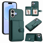 Knopfkarten-Tasche RFID-Diebstahlschutz-Handyhülle, Für iPhone 17 Pro Max, Für iPhone 17 Pro, Für iPhone 17, Für iPhone Air, Für iPhone 16 Pro Max, Für iPhone 16 Pro, Für iPhone 16 Plus, Für iPhone 16