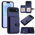Knopfkarten-Tasche RFID-Diebstahlschutz-Handyhülle, Für iPhone 17 Pro Max, Für iPhone 17 Pro, Für iPhone 17, Für iPhone Air, Für iPhone 16 Pro Max, Für iPhone 16 Pro, Für iPhone 16 Plus, Für iPhone 16