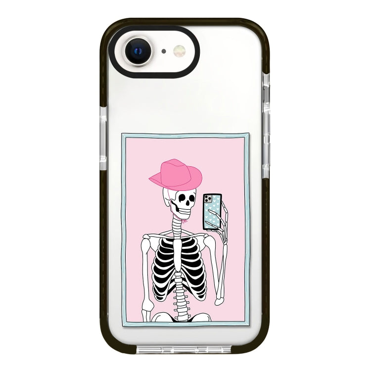 Simple Illustration Pattern Full Coverage Phone Case, For iPhone 7 / 8 / SE 2020 2022