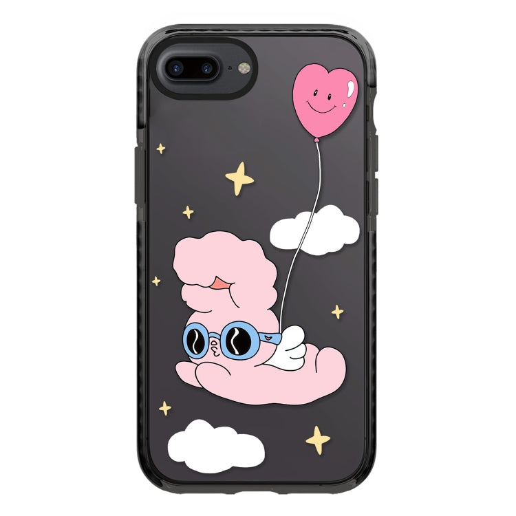 Simple Illustration Pattern Full Coverage Phone Case, For iPhone 7 Plus / 8 Plus