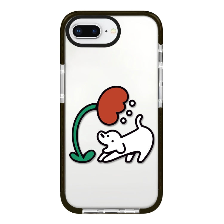 Simple Illustration Pattern Full Coverage Phone Case, For iPhone 7 Plus / 8 Plus