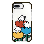 Simple Illustration Pattern Full Coverage Phone Case, For iPhone 7 Plus / 8 Plus
