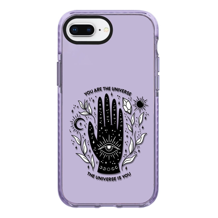Simple Illustration Pattern Full Coverage Phone Case, For iPhone 7 Plus / 8 Plus