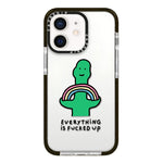 Simple Illustration Pattern Full Coverage Phone Case, For iPhone 11