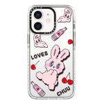 Simple Illustration Pattern Full Coverage Phone Case, For iPhone 12