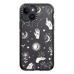Simple Illustration Pattern Full Coverage Phone Case, For iPhone 13