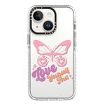 Simple Illustration Pattern Full Coverage Phone Case, For iPhone 14