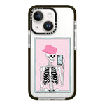 Simple Illustration Pattern Full Coverage Phone Case, For iPhone 14