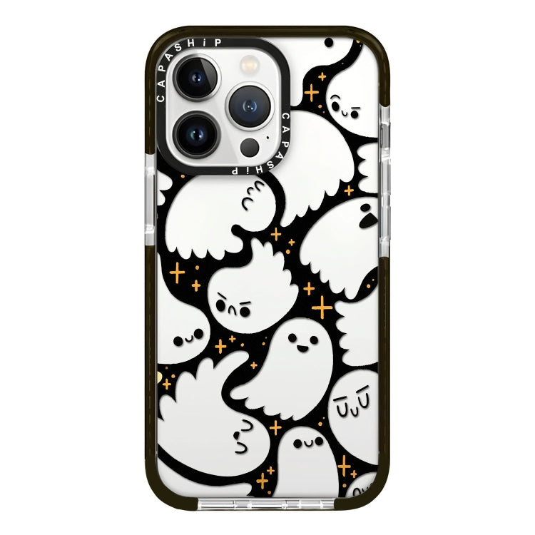 Simple Illustration Pattern Full Coverage Phone Case, For iPhone 14 Pro