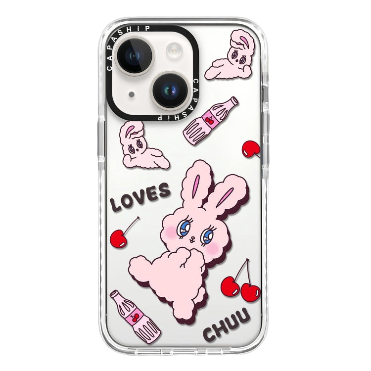 Simple Illustration Pattern Full Coverage Phone Case, For iPhone 15