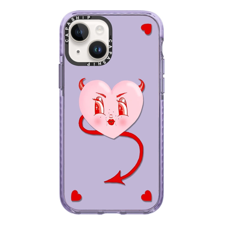 Simple Illustration Pattern Full Coverage Phone Case, For iPhone 15