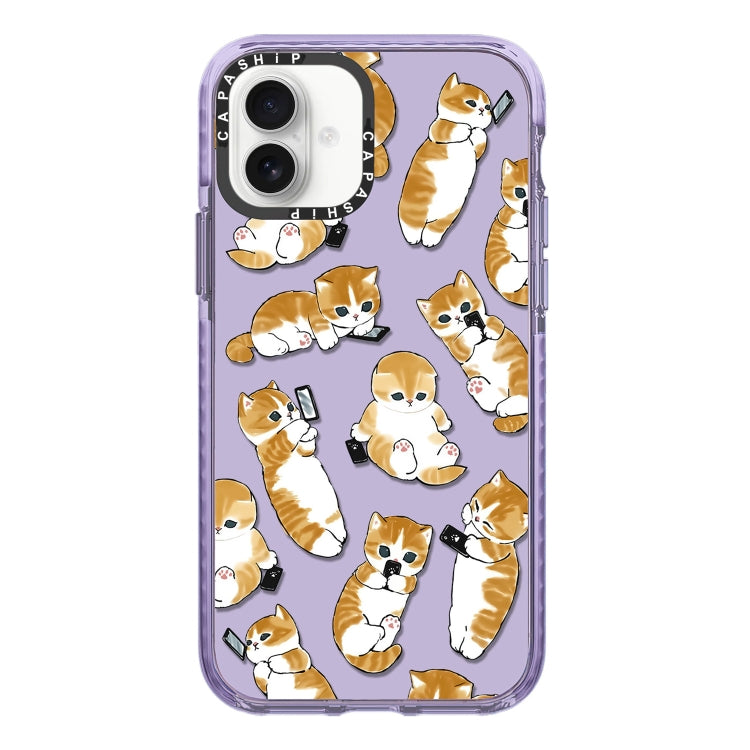 Simple Illustration Pattern Full Coverage Phone Case, For iPhone 16 Plus