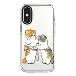 Simple Illustration Pattern Full Coverage Phone Case, For iPhone X / XS
