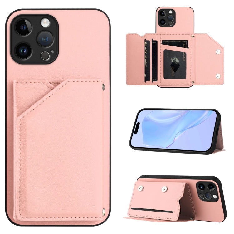 Handyhülle mit vier Kartenfächern und Handschlaufe, für iPhone 7 / 8 / SE 2020 2022, für iPhone 13 Pro Max, für iPhone 13 Pro, für iPhone 13, für iPhone 13 mini, für iPhone 12, für iPhone 12 Pro Max, für iPhone 12 Pro