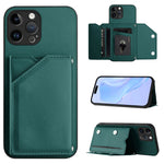 Handyhülle mit vier Kartenfächern und Handschlaufe, für iPhone 7 / 8 / SE 2020 2022, für iPhone 13 Pro Max, für iPhone 13 Pro, für iPhone 13, für iPhone 13 mini, für iPhone 12, für iPhone 12 Pro Max, für iPhone 12 Pro