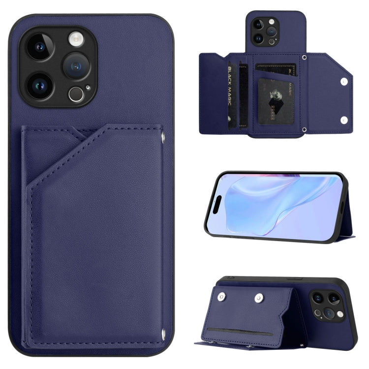 Handyhülle mit vier Kartenfächern und Handschlaufe, für iPhone 7 / 8 / SE 2020 2022, für iPhone 13 Pro Max, für iPhone 13 Pro, für iPhone 13, für iPhone 13 mini, für iPhone 12, für iPhone 12 Pro Max, für iPhone 12 Pro