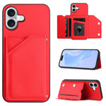 Handyhülle mit vier Kartenfächern und Handschlaufe mit Lederhaptik, Für iPhone 17 Pro Max, Für iPhone 17 Pro, Für iPhone 17, Für iPhone Air, Für iPhone 16 Pro Max, Für iPhone 16 Pro, Für iPhone 16 Plus, Für iPhone 16