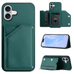 Handyhülle mit vier Kartenfächern und Handschlaufe mit Lederhaptik, Für iPhone 17 Pro Max, Für iPhone 17 Pro, Für iPhone 17, Für iPhone Air, Für iPhone 16 Pro Max, Für iPhone 16 Pro, Für iPhone 16 Plus, Für iPhone 16
