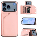 Handyhülle mit vier Kartenfächern und Handschlaufe mit Lederhaptik, Für iPhone 17 Pro Max, Für iPhone 17 Pro, Für iPhone 17, Für iPhone Air, Für iPhone 16 Pro Max, Für iPhone 16 Pro, Für iPhone 16 Plus, Für iPhone 16