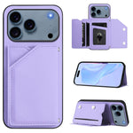 Handyhülle mit vier Kartenfächern und Handschlaufe mit Lederhaptik, Für iPhone 17 Pro Max, Für iPhone 17 Pro, Für iPhone 17, Für iPhone Air, Für iPhone 16 Pro Max, Für iPhone 16 Pro, Für iPhone 16 Plus, Für iPhone 16