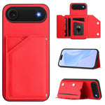Handyhülle mit vier Kartenfächern und Handschlaufe mit Lederhaptik, Für iPhone 17 Pro Max, Für iPhone 17 Pro, Für iPhone 17, Für iPhone Air, Für iPhone 16 Pro Max, Für iPhone 16 Pro, Für iPhone 16 Plus, Für iPhone 16